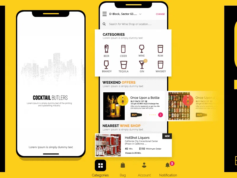 alcohol delivery app