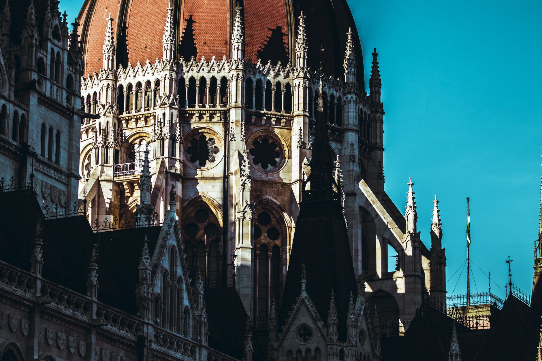 Dome of a government parliament building